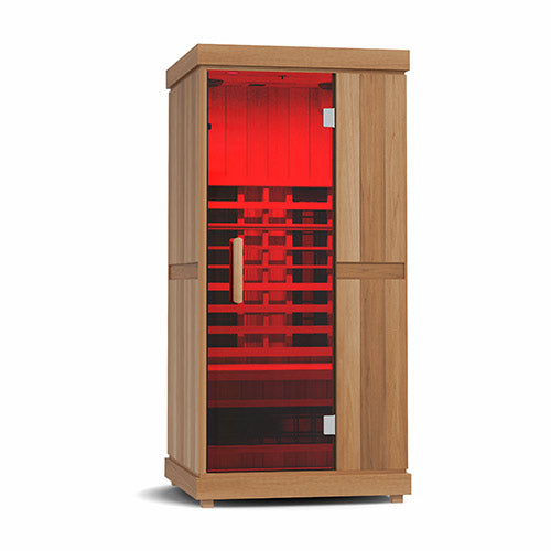 1-Person Home Infrared Sauna, 38”W x 38”D x 78”H