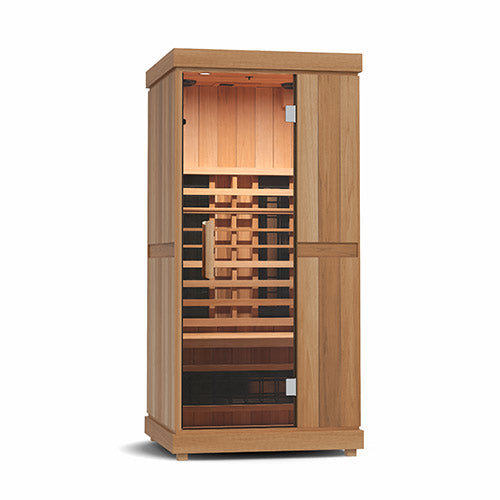 1-Person Home Infrared Sauna, 38”W x 38”D x 78”H